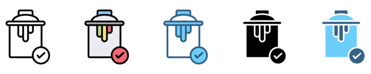 PRINT icon with multiple style