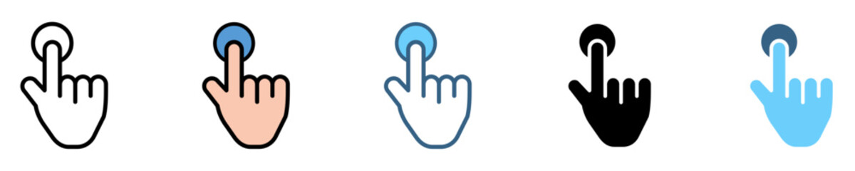 PRINT icon with multiple style