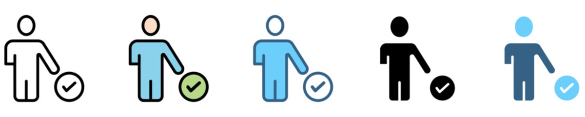 PRINT icon with multiple style