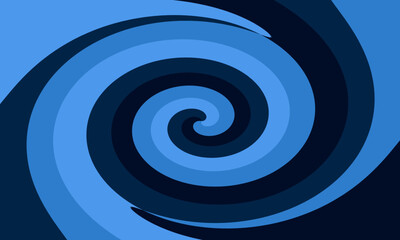 abstract blue spiral