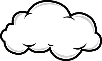 Cartoon Comic Cloud Illustration