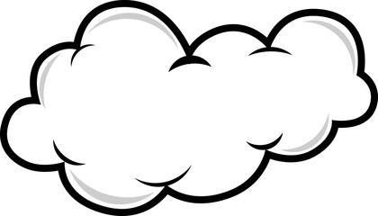 Cartoon Comic Cloud Illustration