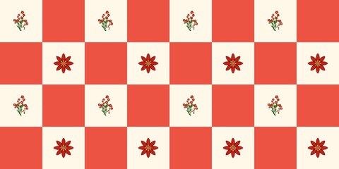 Seamless watercolour and unique floral pattern background for covers, notes, Soft backgrounds colour. Watercolour art work. Flower stalk. Colourful flower.