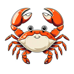 Fototapeta premium crab cartoon Illustration