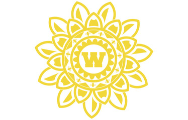 Illustration of generic icon logo symbol