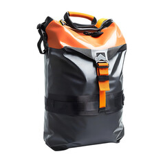 High Performance Waterproof Dry Bag with a Technical Design Isolated on Transparent Background