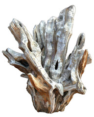 Intricate driftwood sculpture, unique natural form