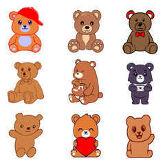 Bear Vector Image