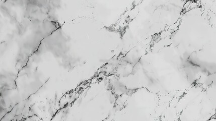 Close-up view of natural grey marble stone texture with intricate veining patterns, showcasing elegant organic lines and smooth surface. Perfect for interior design, architectural, 