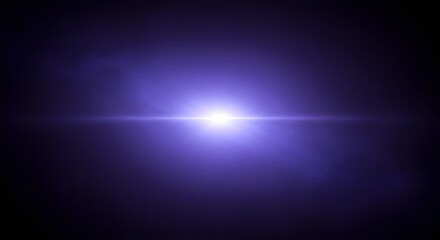 Abstract light burst on dark purple background