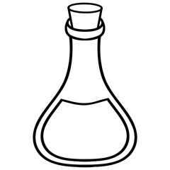 flask laboratory equipment icon