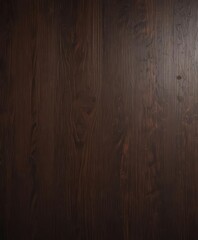 Fototapeta premium Dark stained wood, prominent grain lines, warm undertones, backdrop, panel, stained