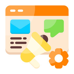 Digital Campaign Icon