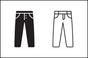 Jeans Pants Duo Style Silhouette