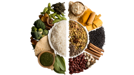 Restorative justice approach to addressing food-related cultural appropriation isolated on Transparent Background