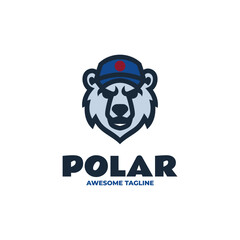Polar Mascot Logo Design Template