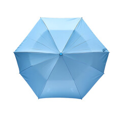 Minimalist Beach Umbrella with a Space Saving Design Isolated on Transparent Background