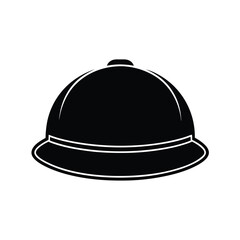 Silhouette of a Hard hat