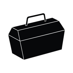 Silhouette of a Toolbox