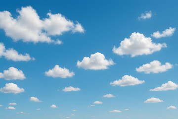 blue sky with clouds