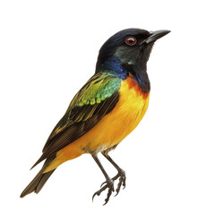 Obraz premium bird isolated in Transparent Background, Realstic image 