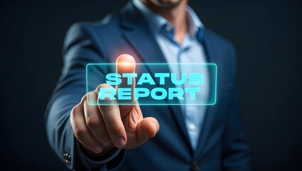 Status report management business progress update