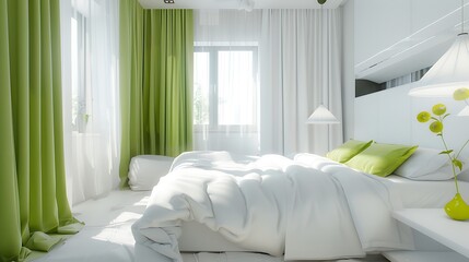 luxury living bed room