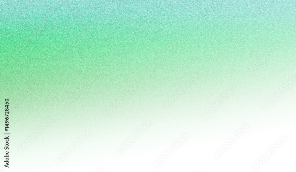 Aufkleber abstract transparent green gradient background with texture.