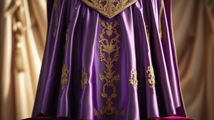 Fototapeta premium A_majestic_veste_a_type_of_ornate_vestment