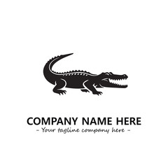 Crocodile logo company design vector illustration