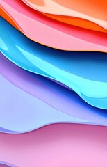 abstract blue wave background