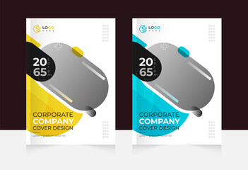 Corporate Brochure Cover Template Design