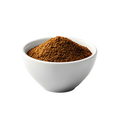 Aromatic Brown Spice in White Bowl