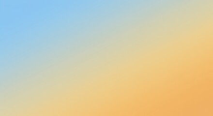 Serene Gradient Background Pastel Blue to Warm Orange