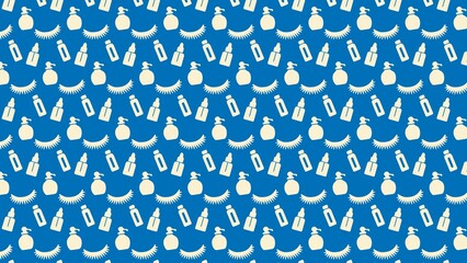 Vector seamless salon pattern design