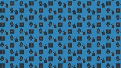 Vector seamless salon pattern design