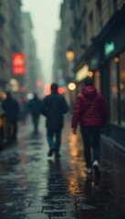 A blurry, out-of-focus image depicting a scene rendered indistinct and unclear, conveying a sense of unresolved conflict or a negative outcome ,  unclear picture,  unclear