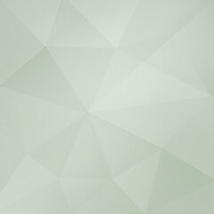 Obraz premium Abstract Green Geometric Low Poly Background