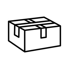Box, Shopping and E-commerce Icon