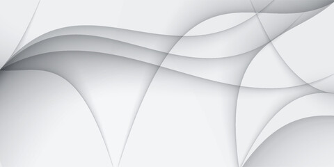 modern abstract white background with gradient color and artistic dynamic line decoration. eps 10 vector