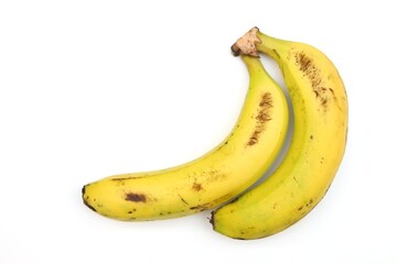 bananas isolated on white background