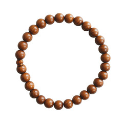 Wooden Prayer Beads PNG