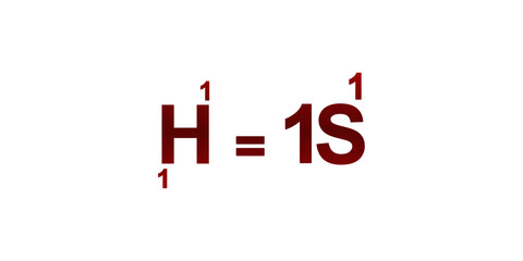 Electronic Configuration of Hydrogen Atom or Electronic Configuration of Hydrogen Element 