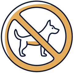 no dogs sign