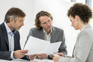 Fototapeta premium business people meeting