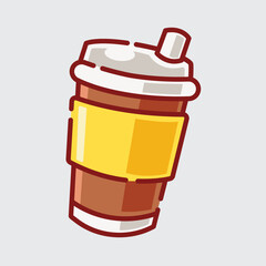 sweet and cute food vector