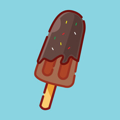 sweet and cute food vector