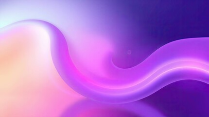 Obraz premium Abstract Purple and Pink Swirling Fluid Design