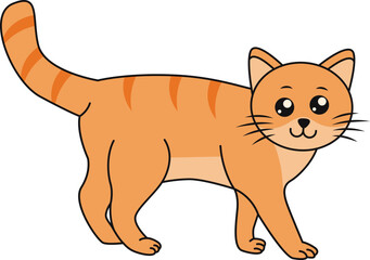 Cat Day Decoration Illustration For Template Design Elements And Others