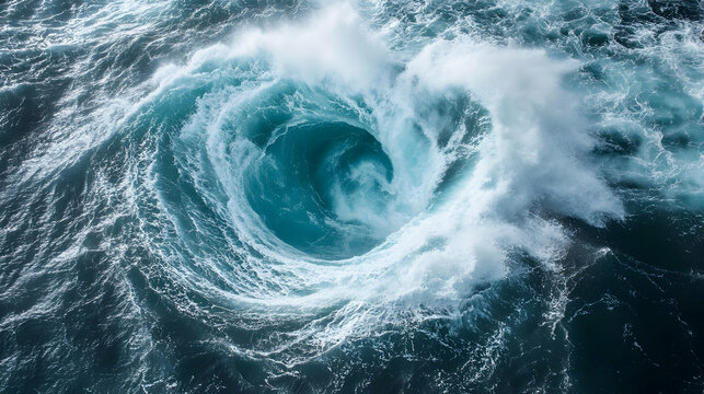 A powerful ocean vortex with swir  915CB